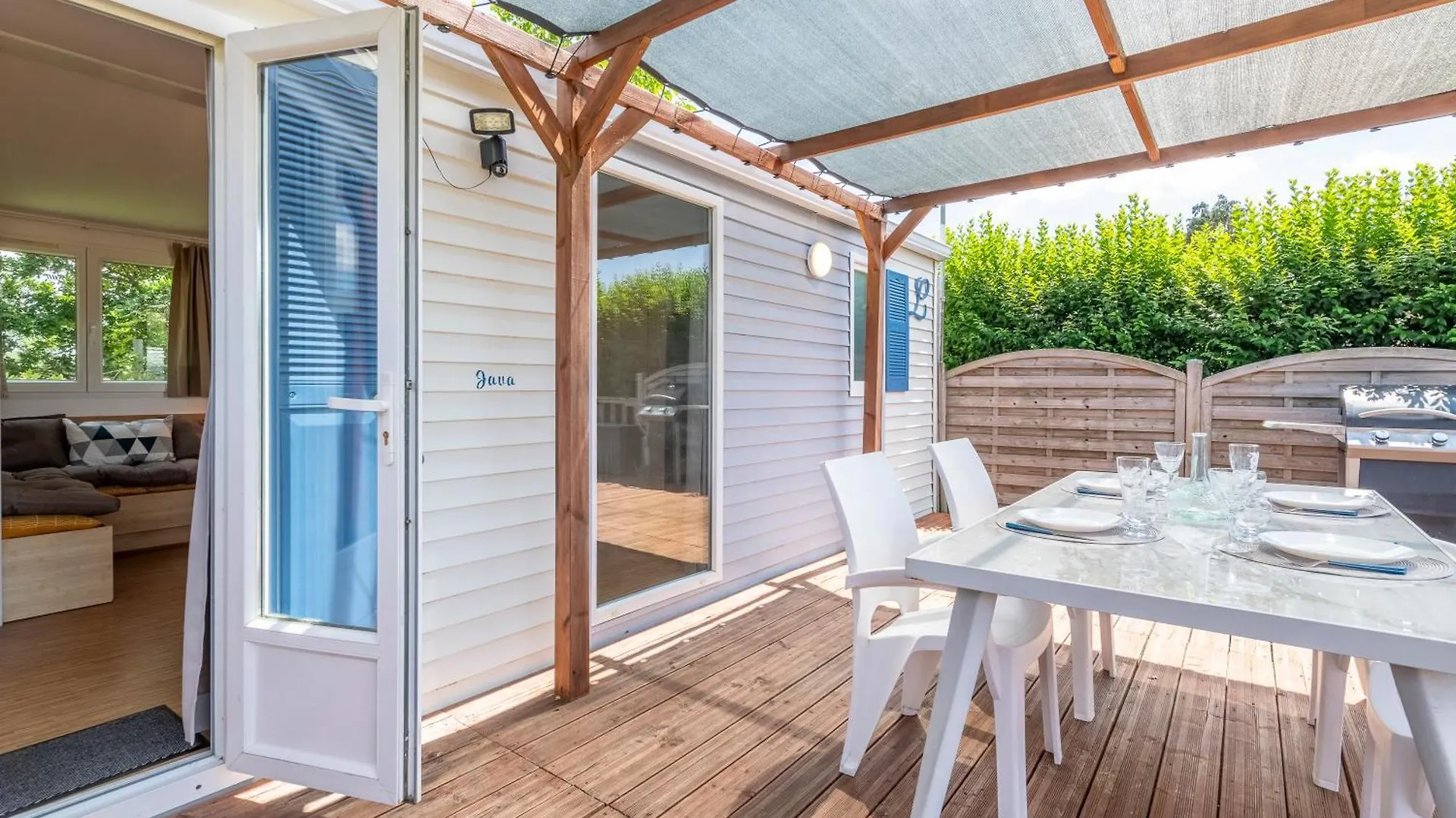 Beau Mobile Home Avec Terrasse Carnac